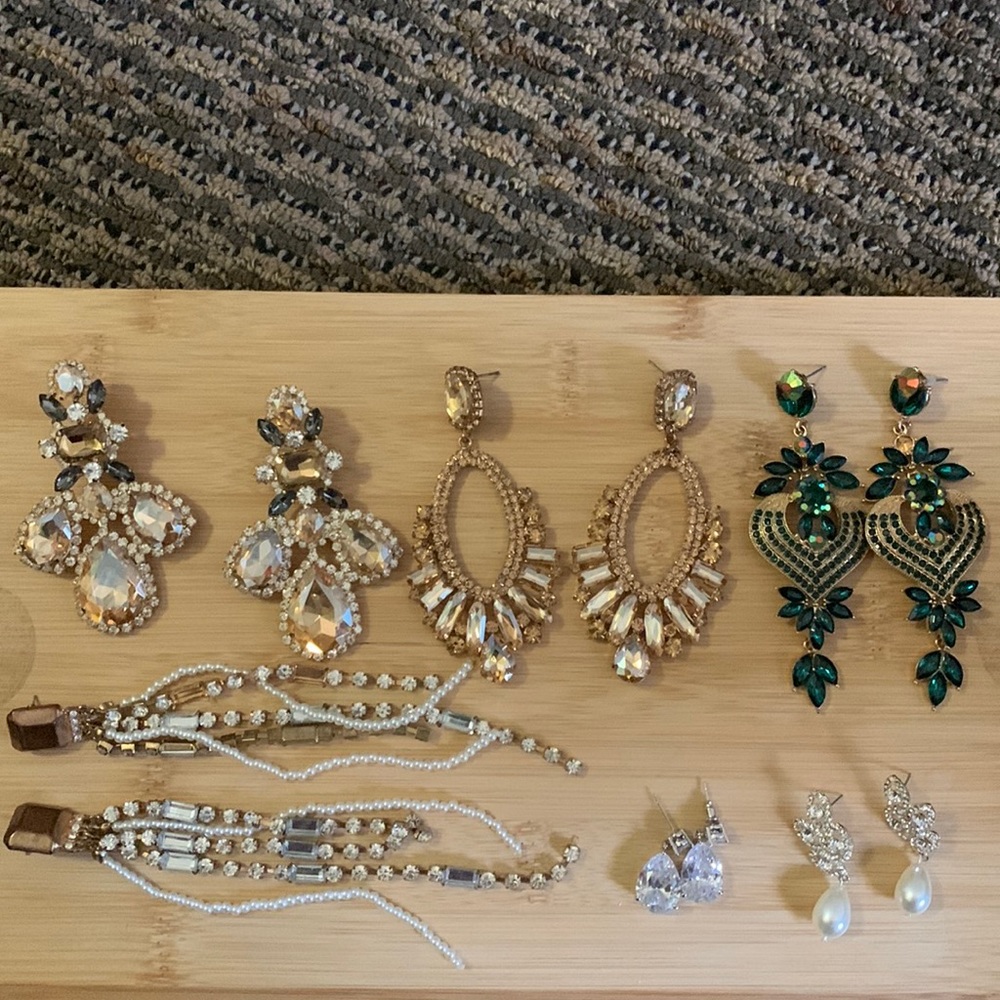 Crown Couture Pageant Earrings Bundle